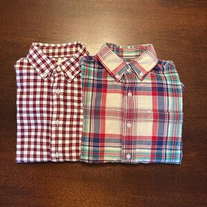 Crewcuts Multicolor Plaid Flannel Shirt